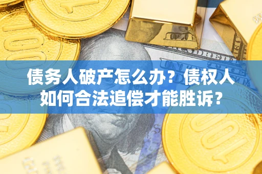 北京债务人破产怎么办？债权人如何合法追偿才能胜诉？