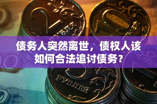 北京债务人突然离世，债权人该如何合法追讨债务？