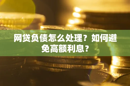 北京网贷负债怎么处理？如何避免高额利息？