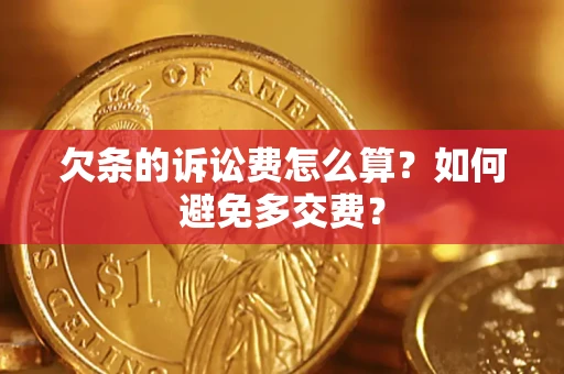 北京欠条的诉讼费怎么算？如何避免多交费？