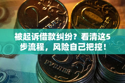 北京被起诉借款纠纷？看清这5步流程，风险自己把控！